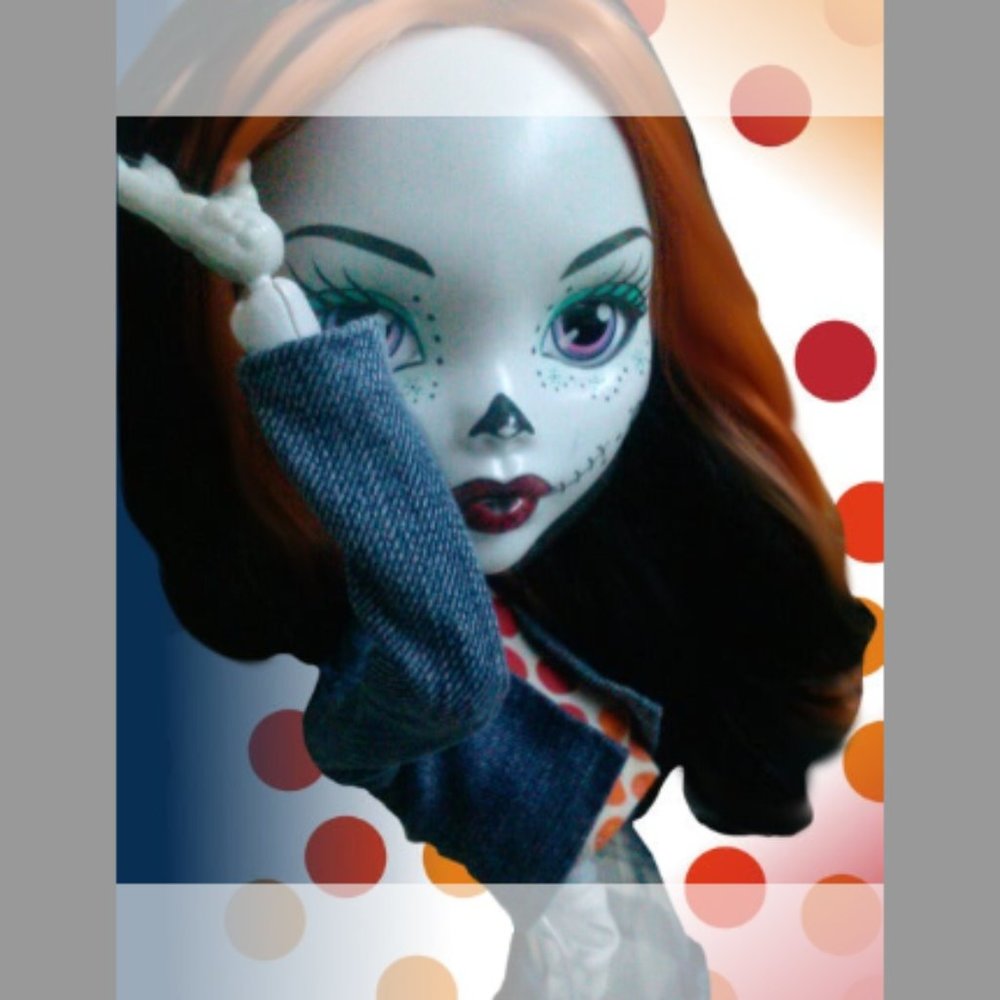 Monster High Denim Outfit For 28" dolls
